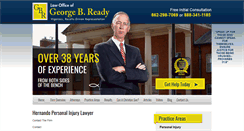 Desktop Screenshot of georgebreadyattorneys.com